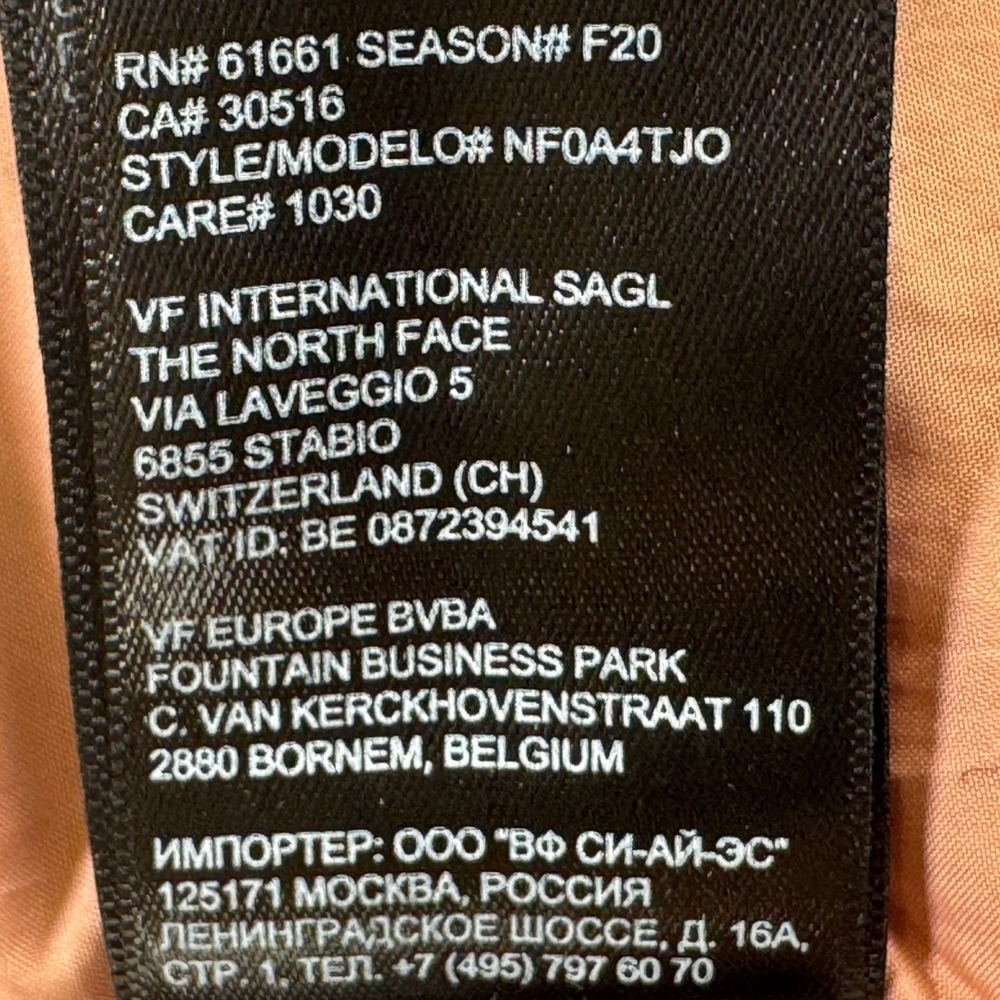 The North Face Girls Arctic Swirl Parka 550 Down DryVent Green L 14/16 - Picture 11 of 14